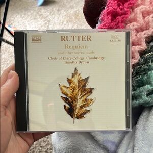 Rutter Requiem CD - Gold Cover